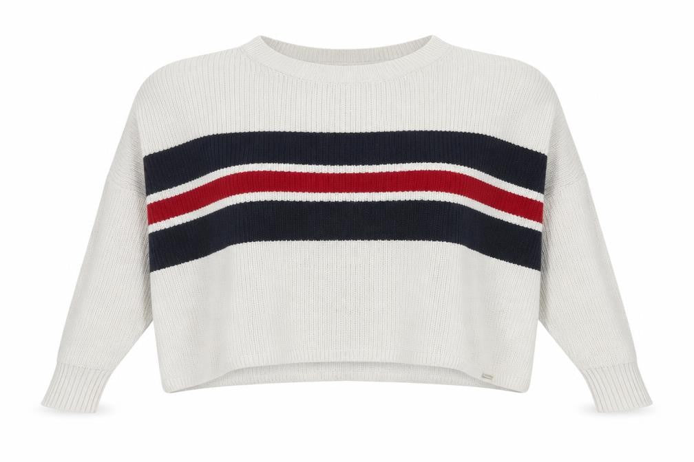 Womens UK S Regular Hollister White Pullover