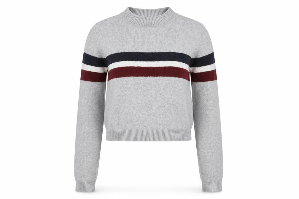Womens UK S Regular Hollister Grey Pullover