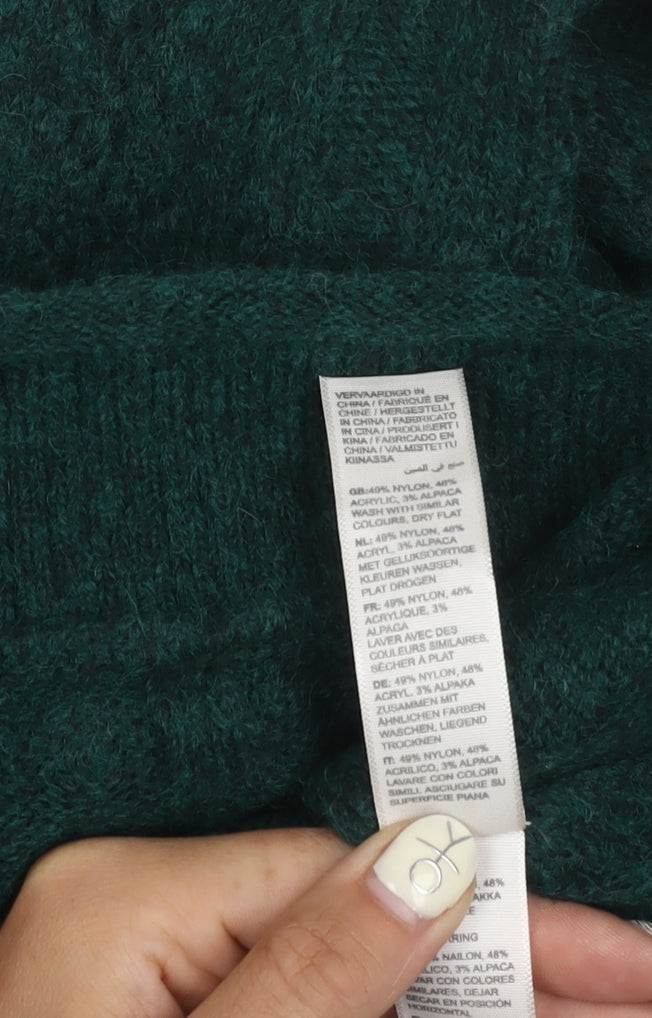 Fat Face Women’s Green Crew Neck Jumper Size 8
