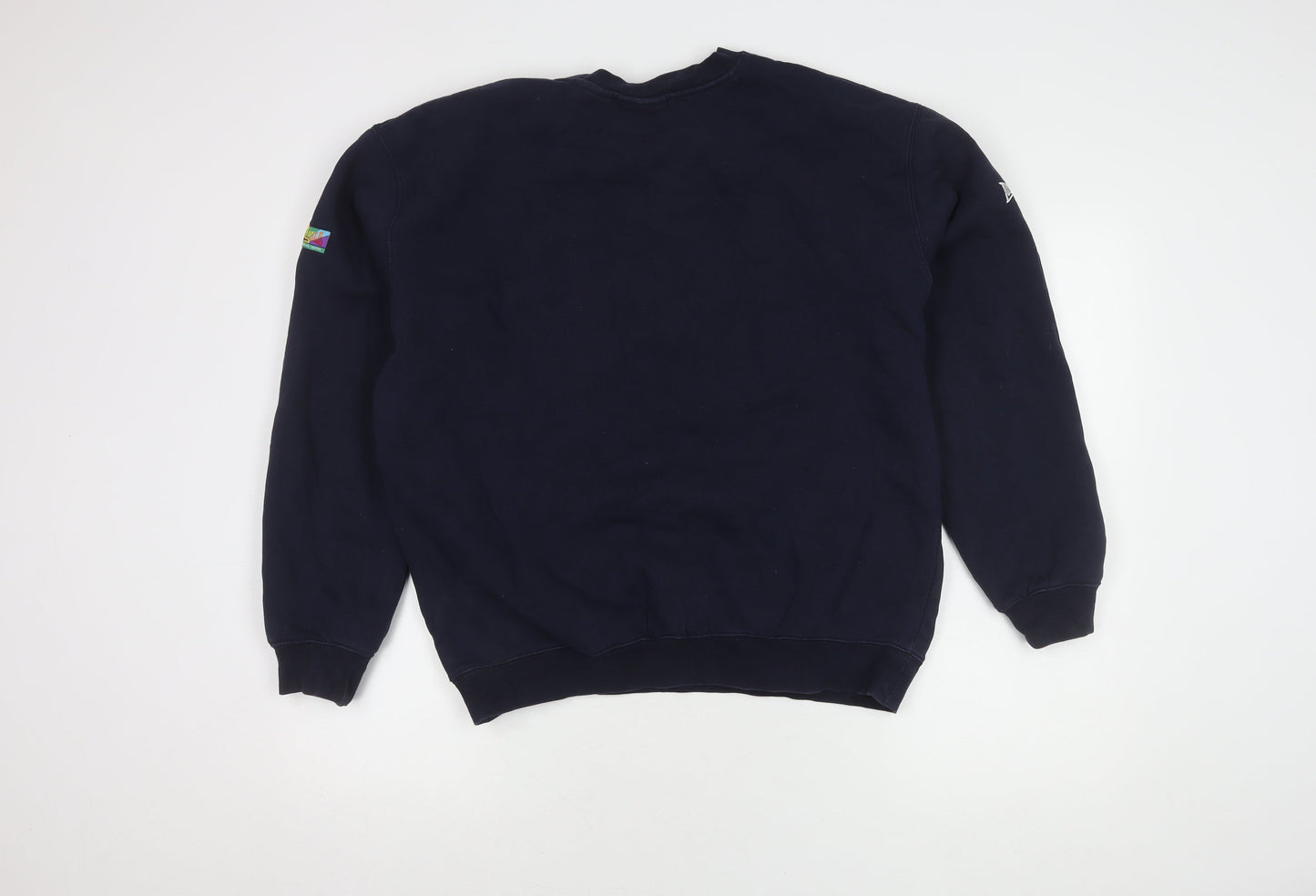 Lonsdale Men's Blue Graphic Print Sweatshirt L