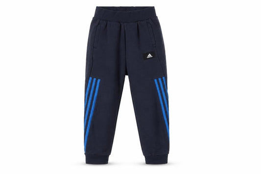 Adidas Boys Blue Joggers 7-8Y, Sports Style