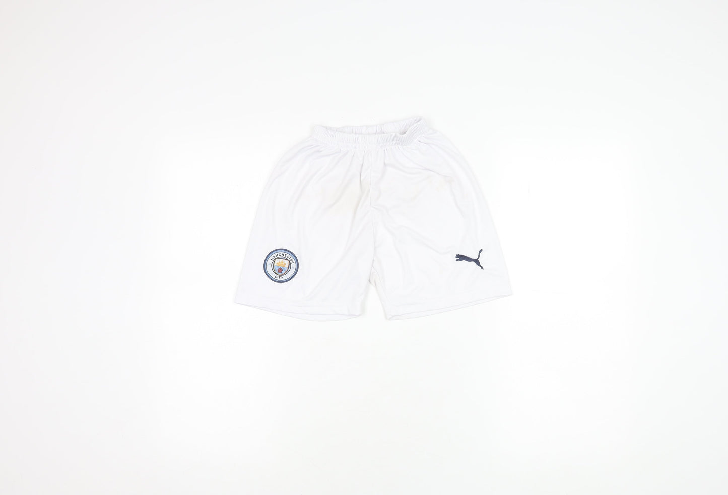Puma Boys White Football Shorts 8-9 Years