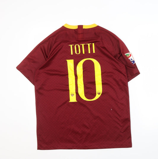 Nike Men's Red Football Jersey L - Breathable & Stylish
