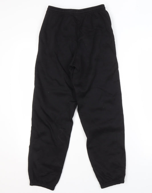 Slazenger Boys Black Track Pants 13 Years