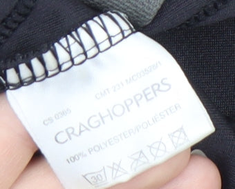 Craghoppers Men's Black M Ringer T-Shirt