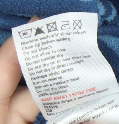 Mountain Warehouse Unisex Blue Stripe Pullover Sweatshirt Size 16