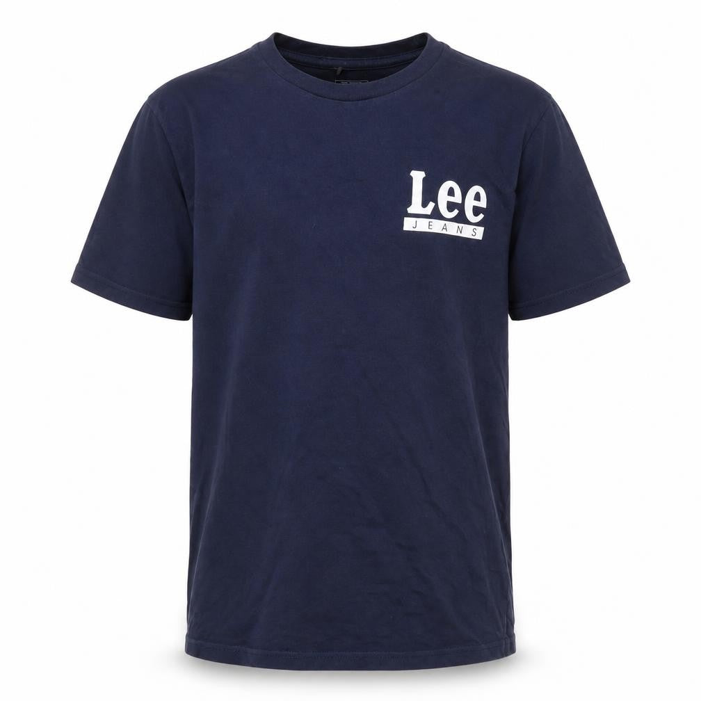 Mens UK Size S Lee Blue  Cotton T-Shirt