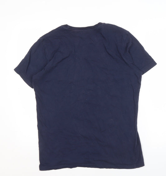 Lee Men's Blue S Regular Fit T-Shirt