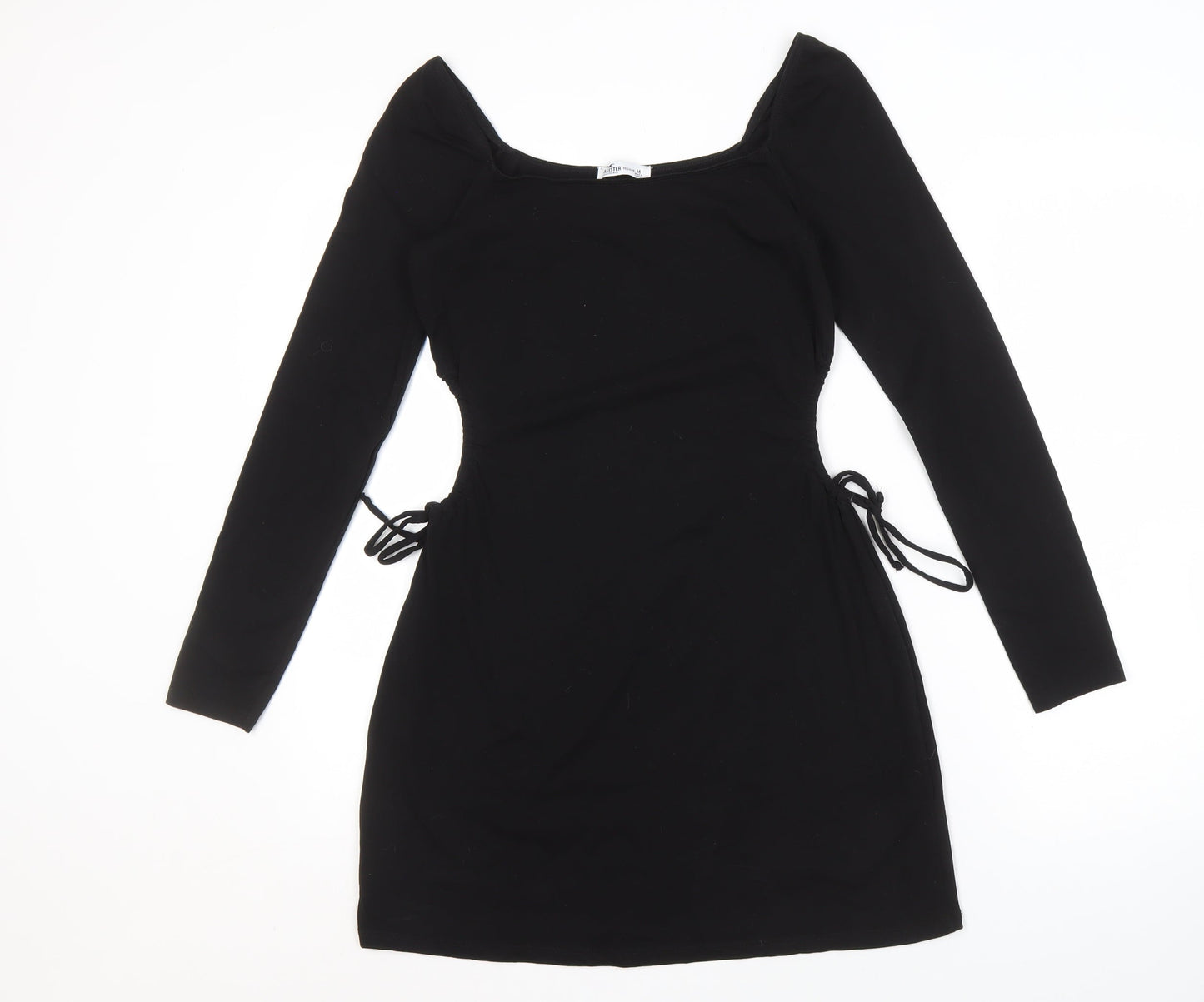 Hollister Women's Black Bodycon Mini Dress M