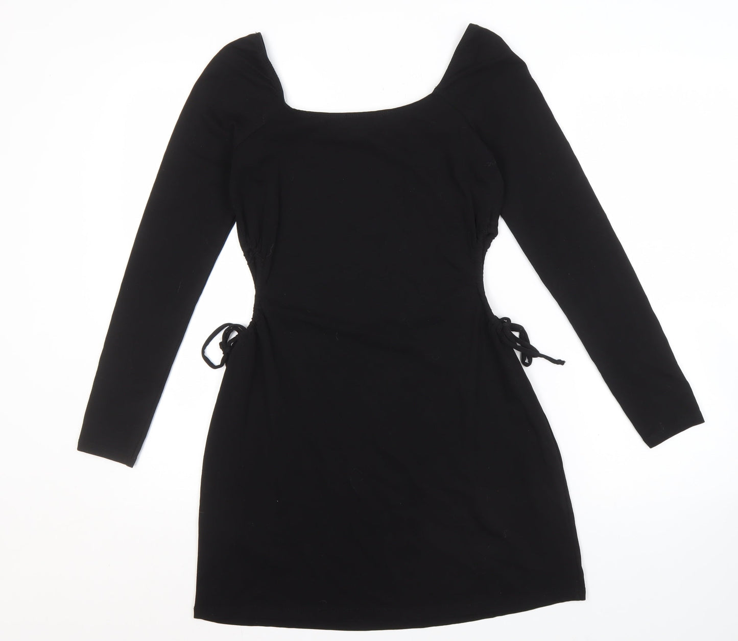 Hollister Women's Black Bodycon Mini Dress M