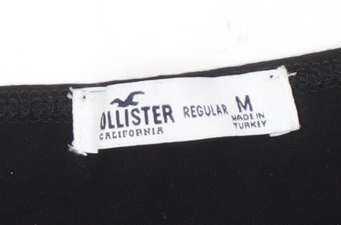 Hollister Women's Black Bodycon Mini Dress M