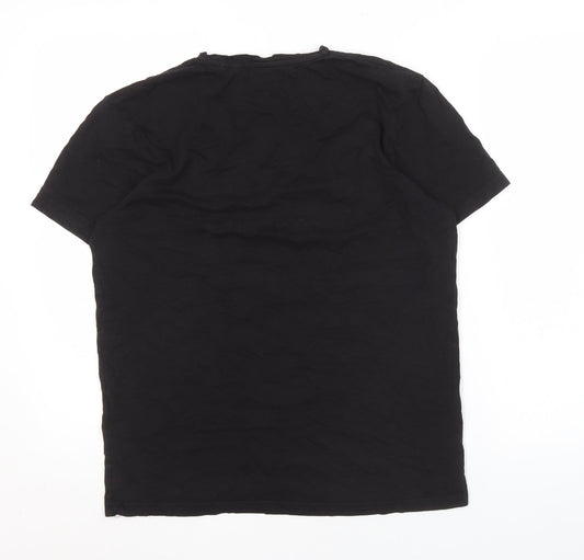 Pink Soda Sport Women's Black T-Shirt Size 8
