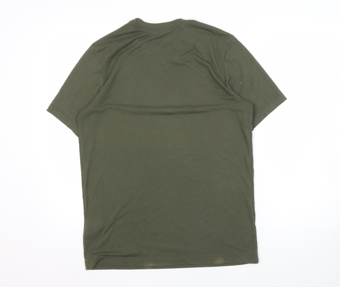Nike Men's Green Athletic T-Shirt M Dri-Fit