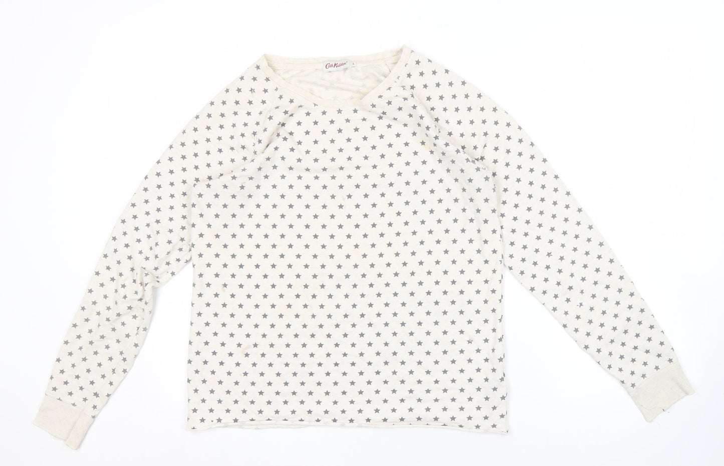 Cath Kidston Women's Ivory Star T-Shirt Size S