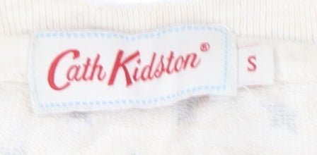 Cath Kidston Women's Ivory Star T-Shirt Size S