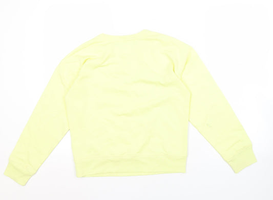 GAP Boys Yellow Pullover Sweatshirt, Size 11 Years