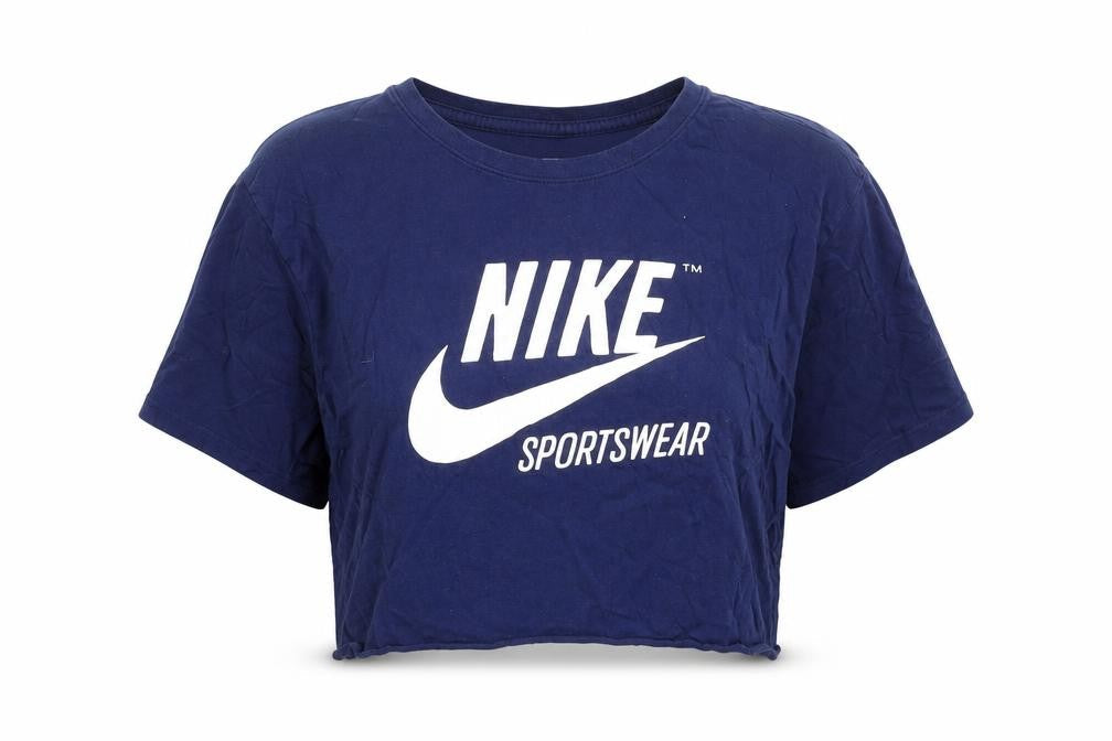 Nike Womens Blue Athletic T-Shirt XL