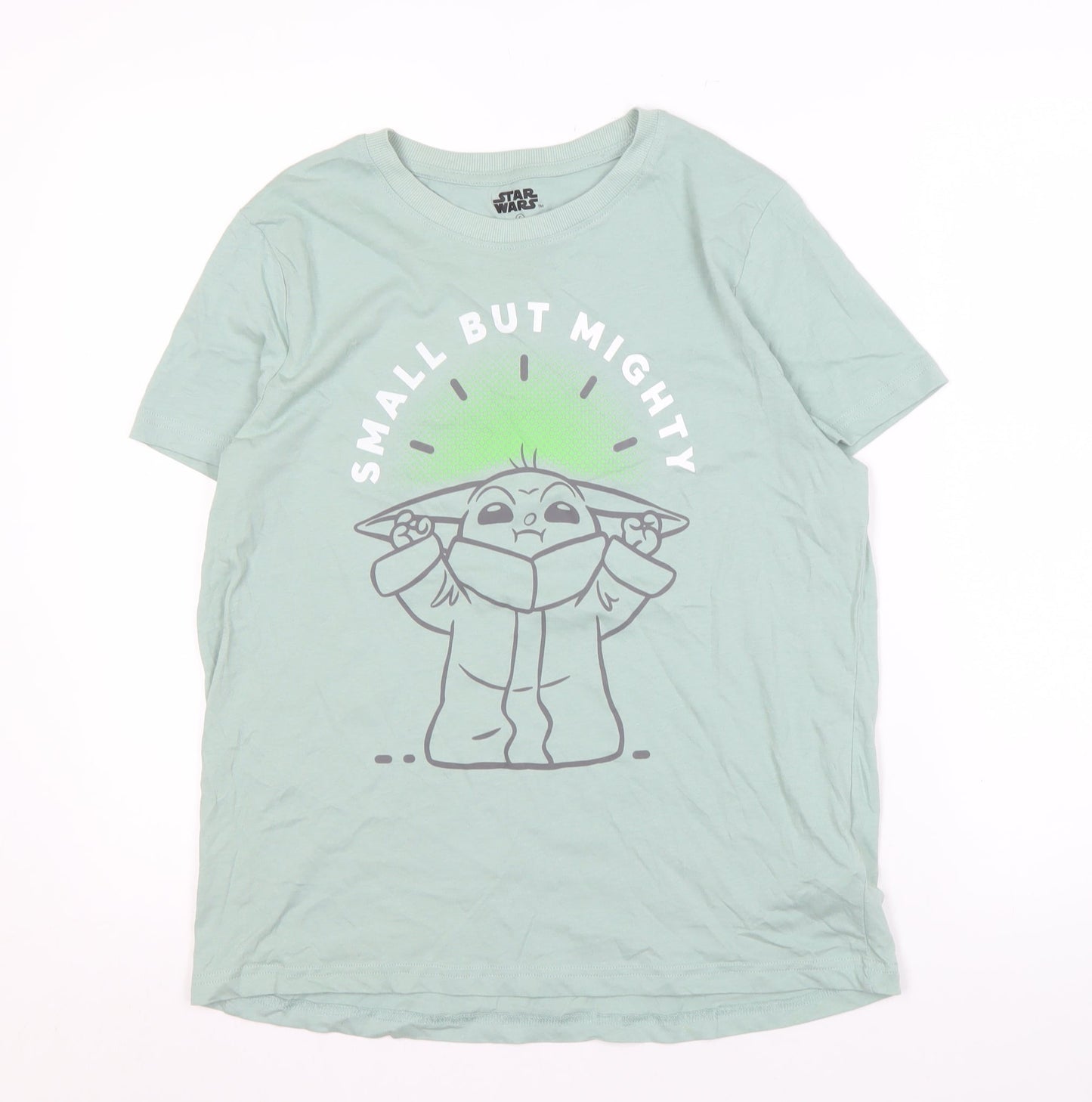 Star Wars Unisex Adults Green T-Shirt, Size S