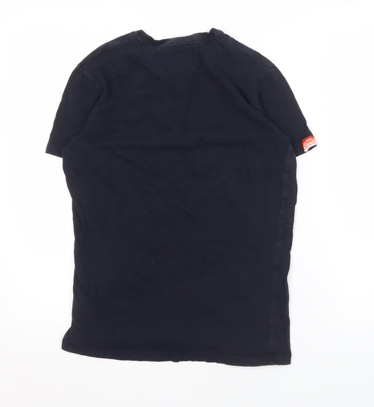Superdry Men's Black XS Cotton Logo T-Shirt