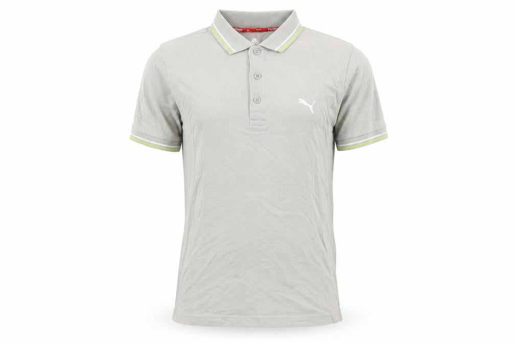 Puma Men’s Grey Polo Shirt, Size S, Casual Style
