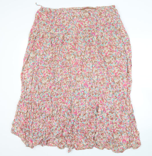 Collection by Jackpot Women's Floral Midi Skirt Size 10