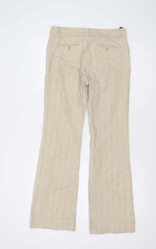 Gap Women's Beige Flared Trousers Size 2