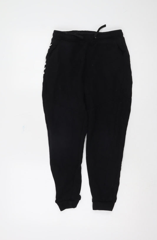 Baker by Ted Baker Boys Black Joggers 12 Years Cotton Casual