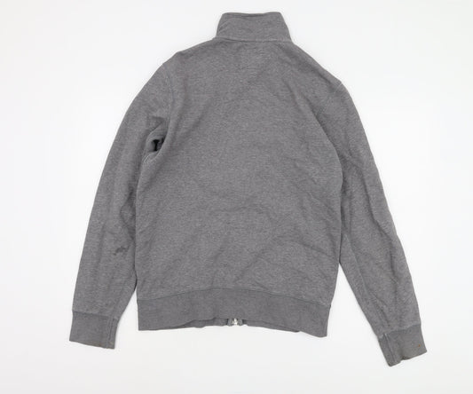 GAP Men's Grey Full Zip Basic Jacket S