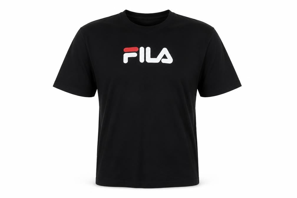 Mens UK Size S FILA Black  Cotton T-Shirt