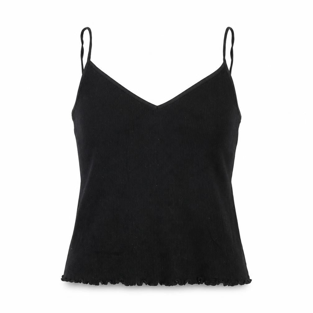 Womens UK Size 14 Hobbs Black Cotton Tank