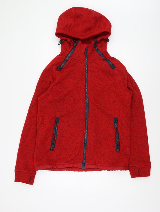 Superdry Men's Red XL 3-in-1 Hooded Jacket