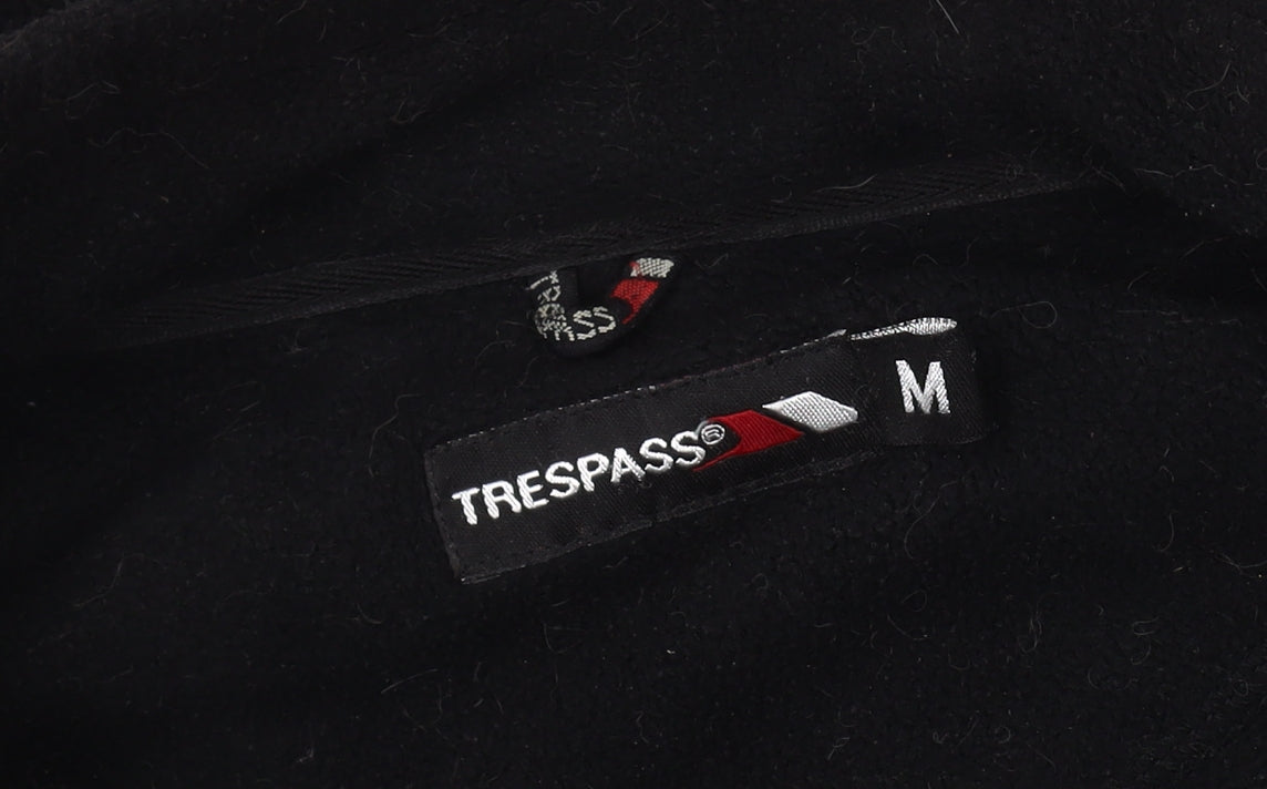 Trespass Men's Black Fleece Jacket, M, Casual Style