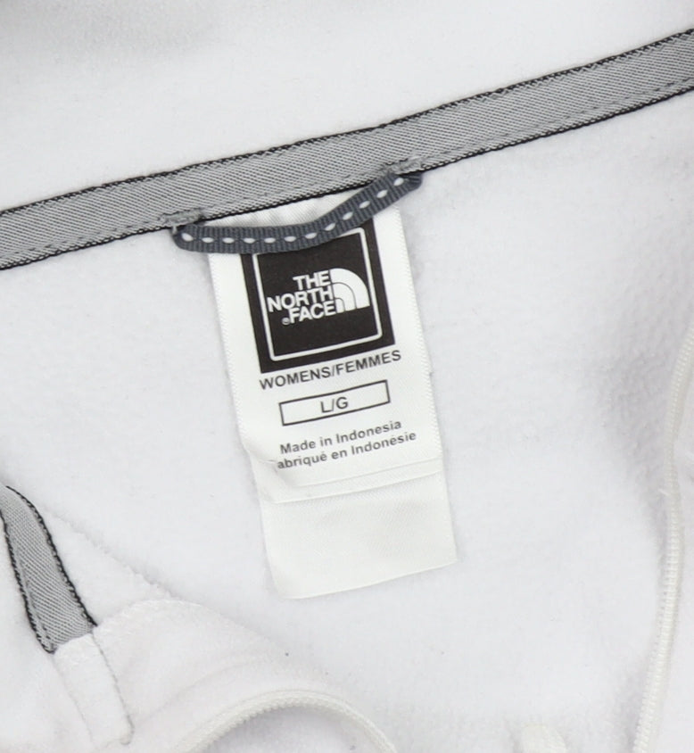 The North Face Women's White Pullover Sweatshirt L