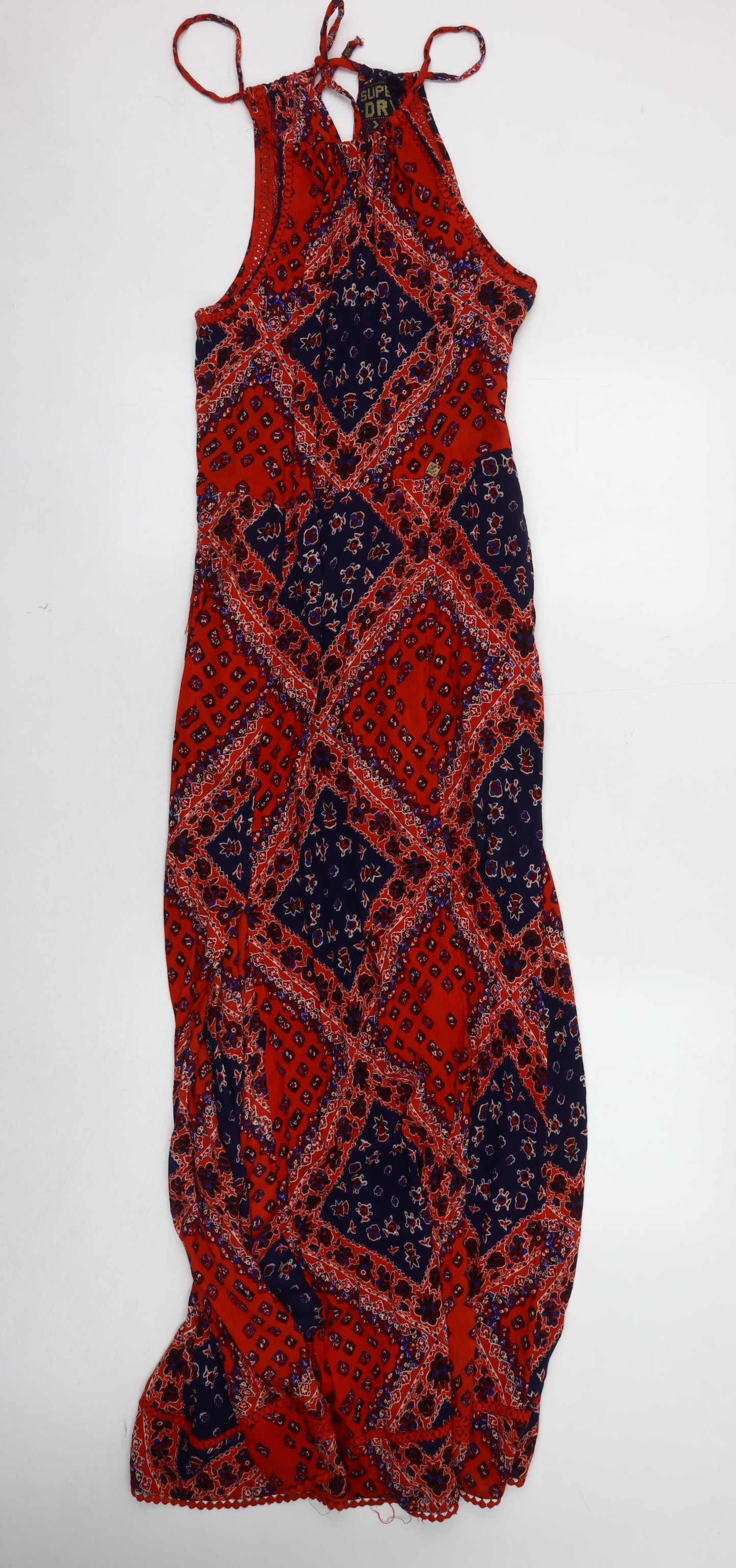 Superdry Women's Multicoloured Maxi Dress - Size 8