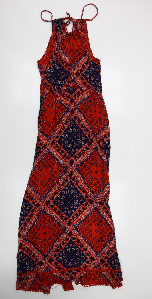 Superdry Women's Multicoloured Maxi Dress - Size 8