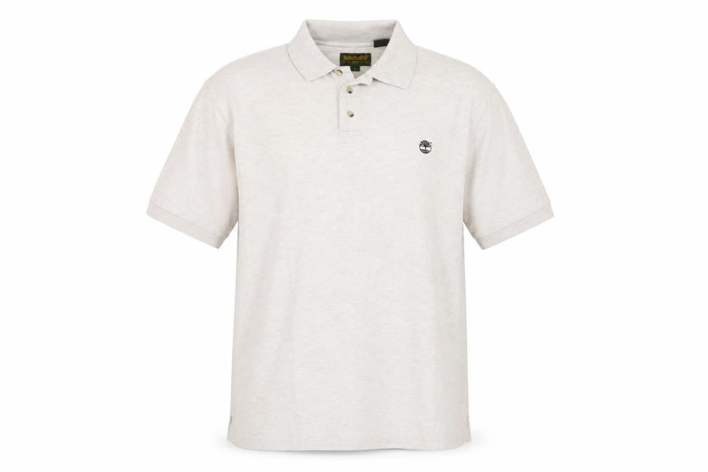 Timberland Men's Beige Polo Shirt L