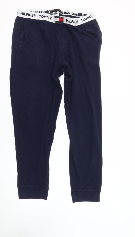 Tommy Hilfiger Men's Blue Jogger Trousers - L