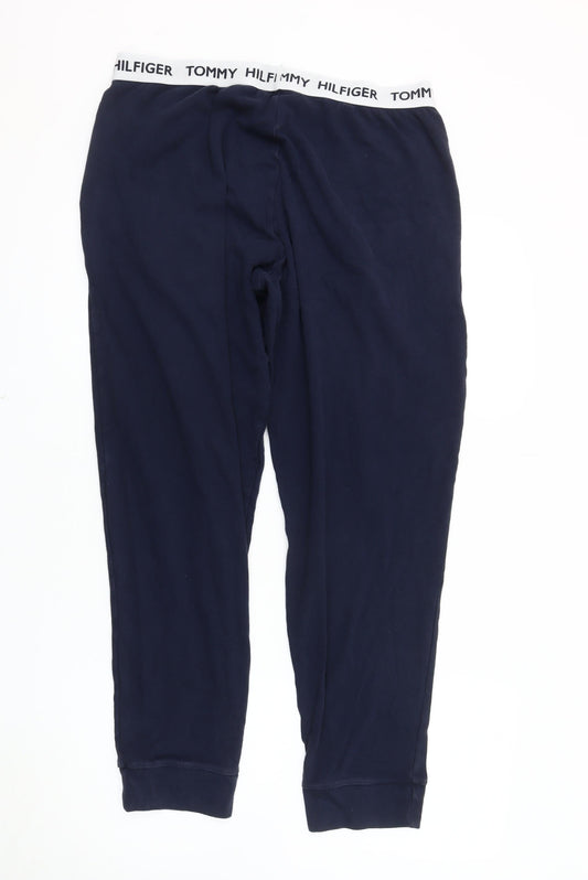 Tommy Hilfiger Men's Blue Jogger Trousers - L