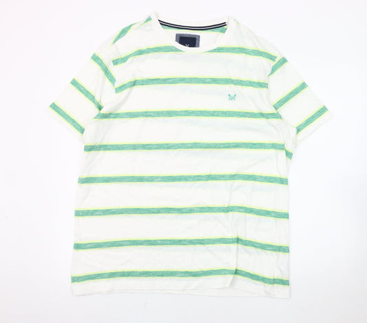 Crew Clothing Men’s Multicoloured 2XL Striped T-Shirt