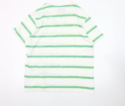 Crew Clothing Men’s Multicoloured 2XL Striped T-Shirt