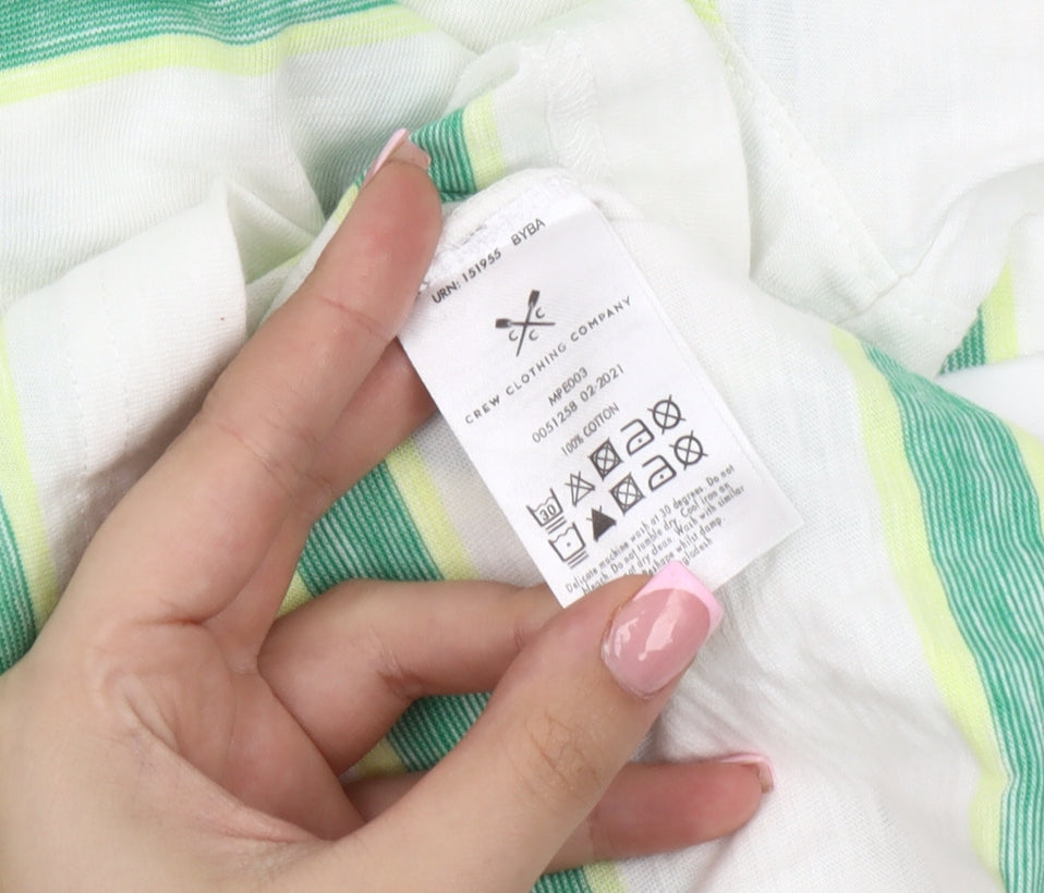 Crew Clothing Men’s Multicoloured 2XL Striped T-Shirt