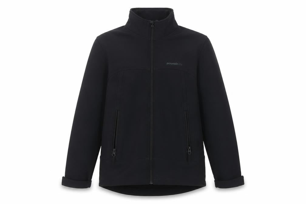 Mountainlife Boys Black Soft Shell Jacket 11-12 Years