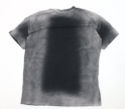 ASOS Unisex Black M Relaxed Cotton T-Shirt