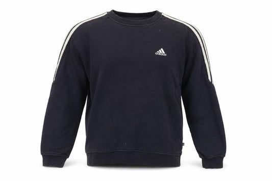 Mens UK S Regular adidas Black Pullover Sweatshirt