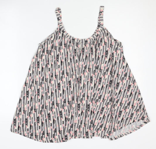 Old Navy Women's Multicoloured Geometric Tank Top M