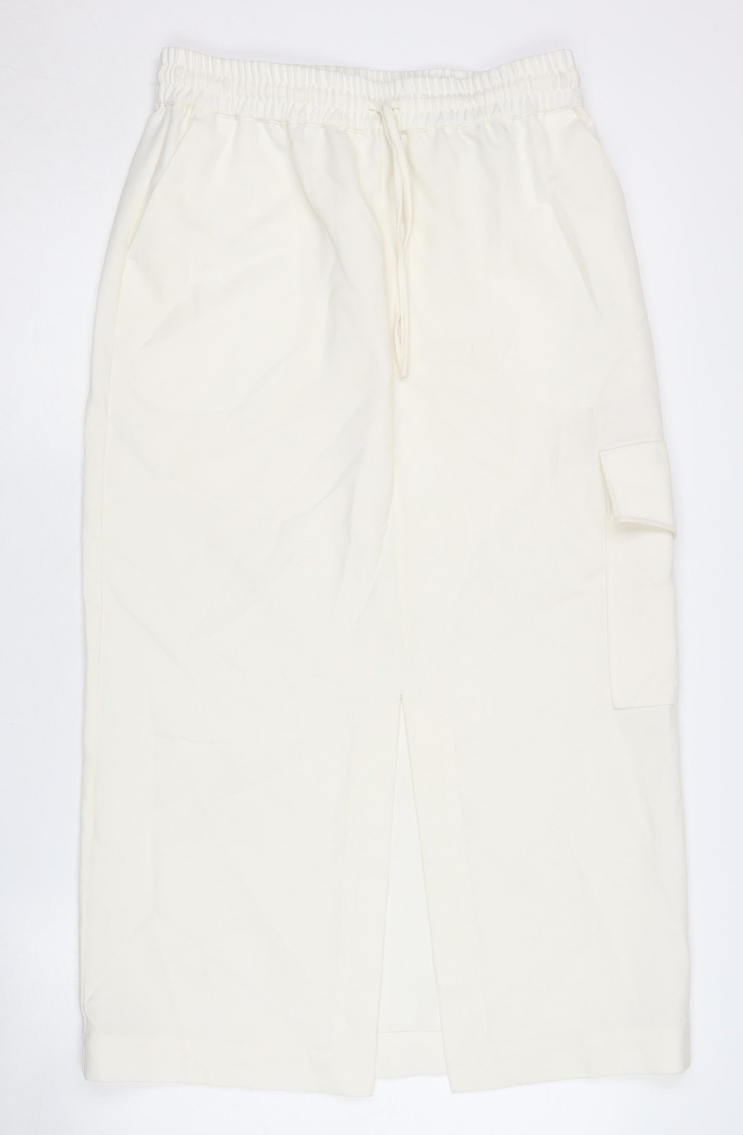 Hush Women's Ivory Cargo Skirt Size 10 Casual