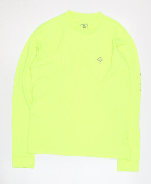 Ronhill Men's Green Long Sleeve Running Top M