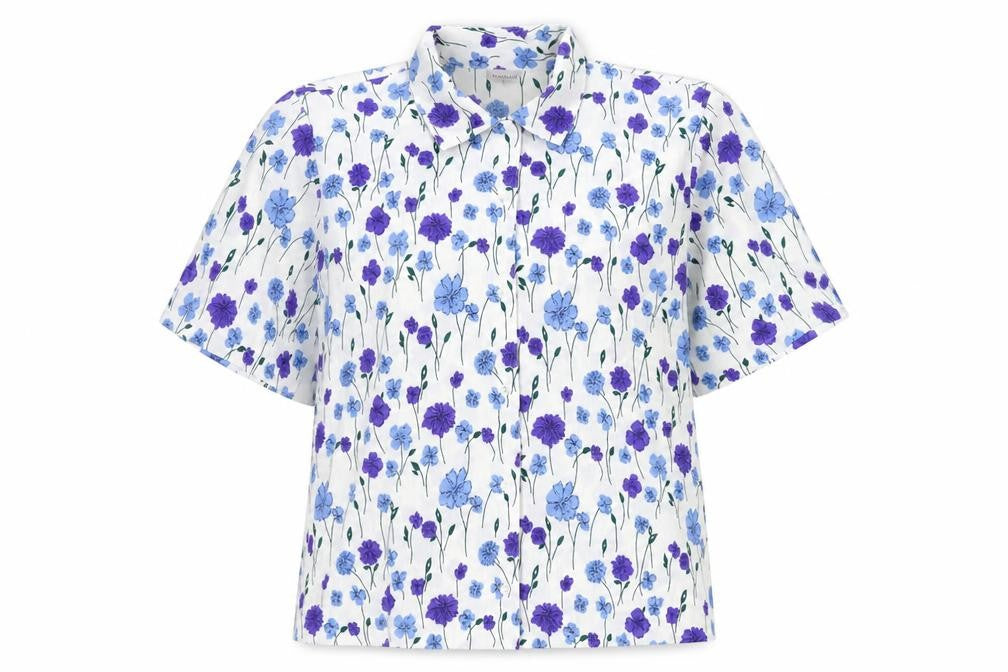 Damart Women's Multicolour Floral Blouse Size 12