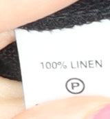 Hobbs Women's Black Linen Suit Jacket Size 14