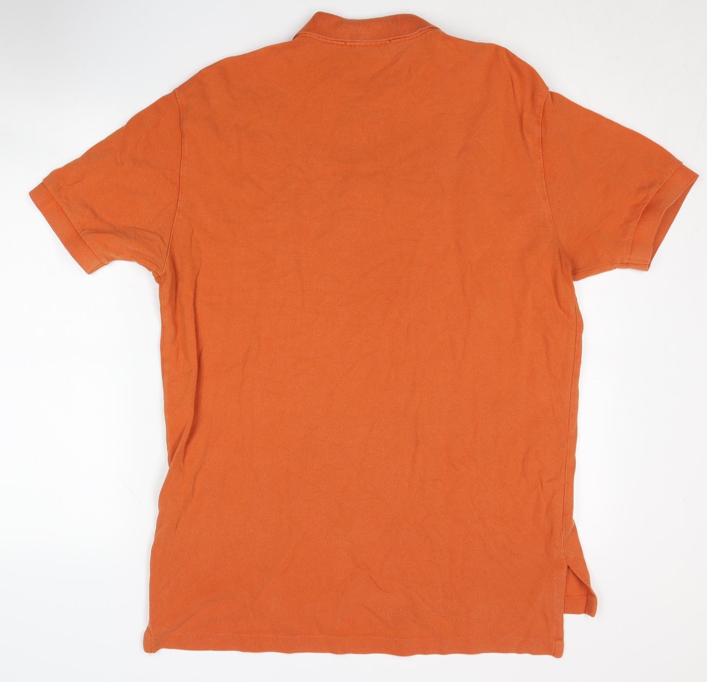 Polo Ralph Lauren Men's Orange Polo Shirt L